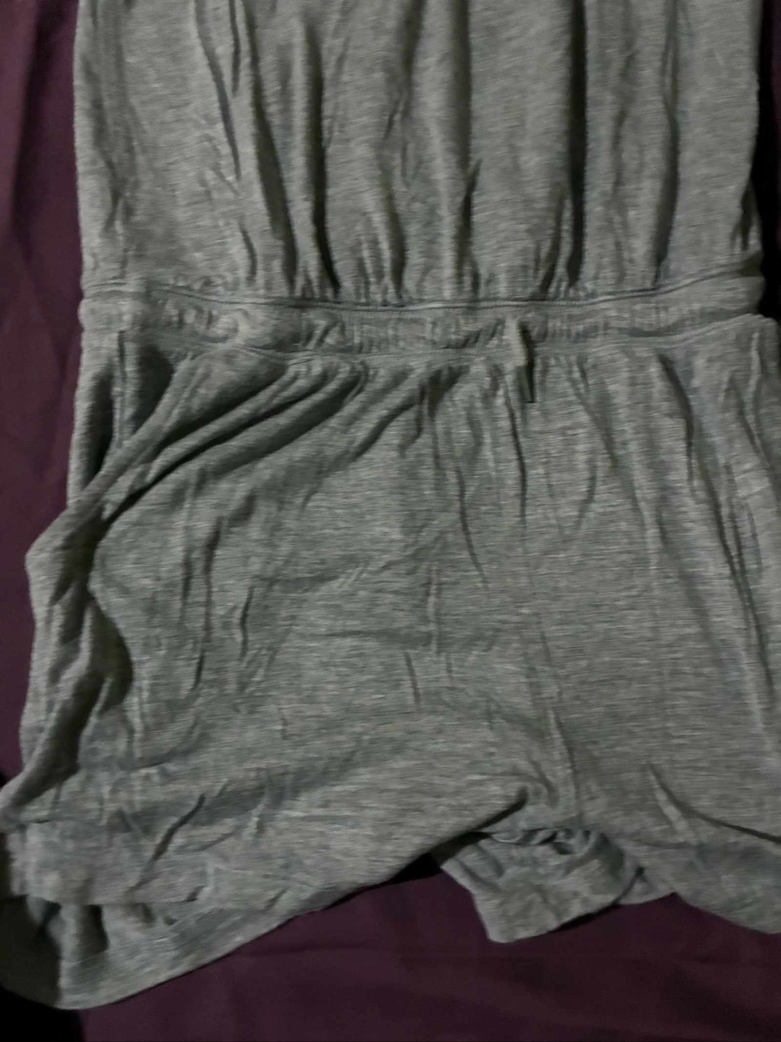 Esmara grey lace-up back and pocket casual style skort size 36/38 – photo 3